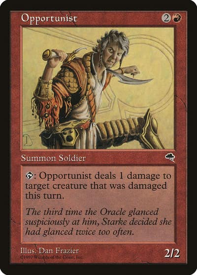 Opportunist 194 Tempest Magic card