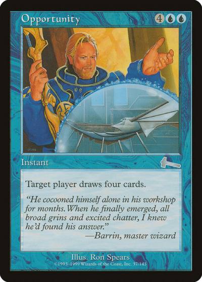 Opportunity ULG-37 Urza's Legacy Magic card