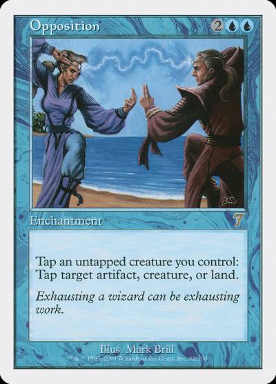 Opposition 7ED-92 Seventh Edition Magic card
