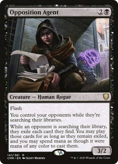 Opposition Agent PCMR-141P Commander Legends Promos Magic card