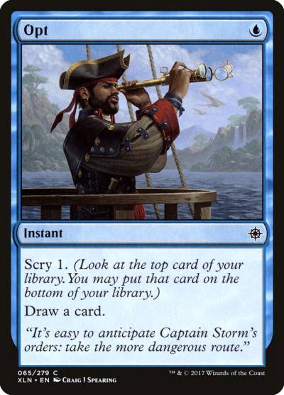 Opt XLN-65 Ixalan Magic card