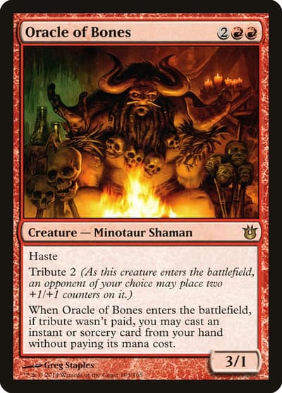 Oracle of Bones 103 Born of the Gods Magic card
