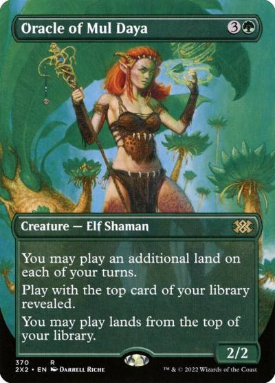 Oracle of Mul Daya 2X2-370 Double Masters 2022 Magic card
