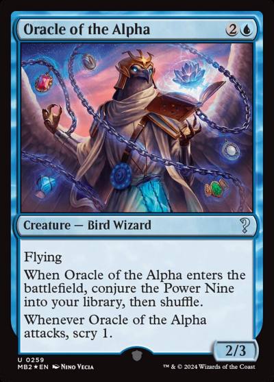 Oracle of the Alpha MB2-259 Mystery Booster 2 Magic card