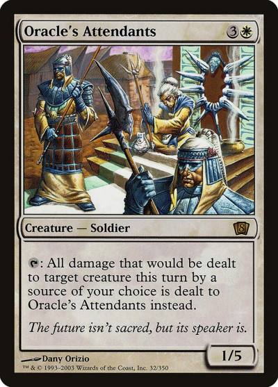 Oracle's Attendants 8ED-32STAR Eighth Edition Magic card