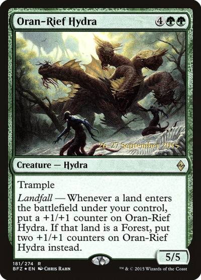 Oran-Rief Hydra PBFZ-181S Battle for Zendikar Promos Magic card