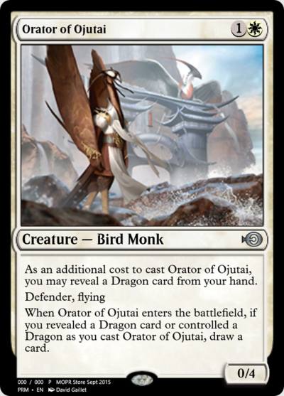 Orator of Ojutai PRM-57578 Magic Online Promos Magic card