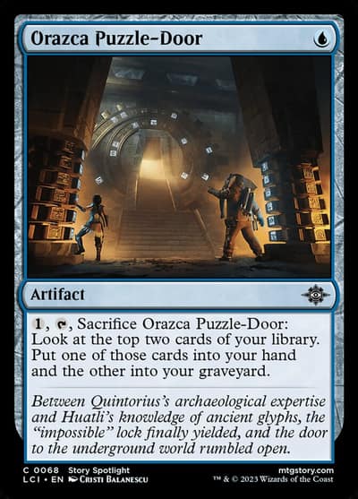 Orazca Puzzle-Door LCI-68 The Lost Caverns of Ixalan Magic card