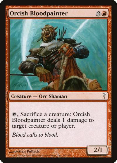 Orcish Bloodpainter CSP-94 Coldsnap Magic card