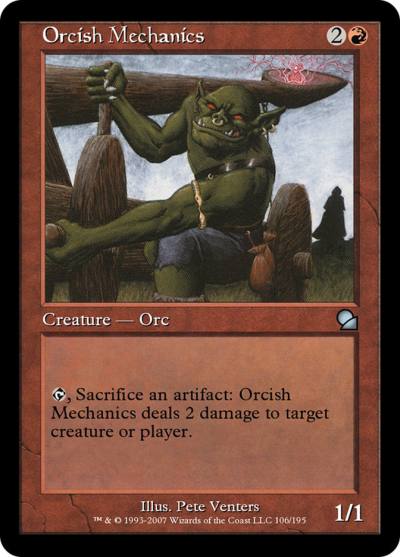 Orcish Mechanics ME1-106 Masters Edition Magic card