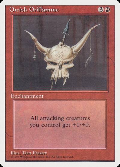 Orcish Oriflamme RQS-36 Rivals Quick Start Set Magic card