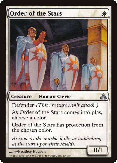 Order of the Stars 13 Guildpact Magic card