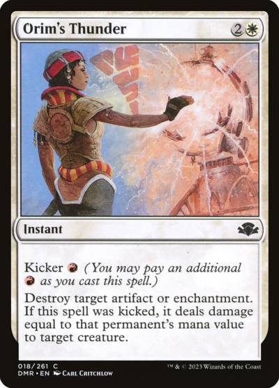 Orim's Thunder DMR-18 Dominaria Remastered Magic card