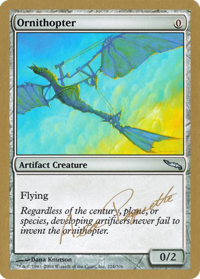 Ornithopter WC04-AP224 World Championship Decks 2004 Magic card