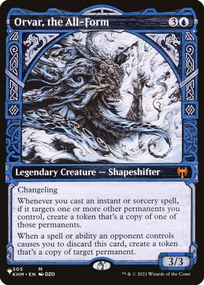 Orvar, the All-Form PLST-KHM-305 The List Magic card