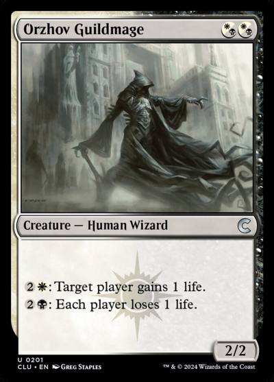 Orzhov Guildmage CLU-201 Ravnica: Clue Edition Magic card
