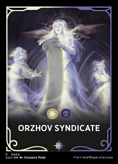 Orzhov Syndicate FCLU-2 Ravnica: Clue Edition Front Cards Magic card