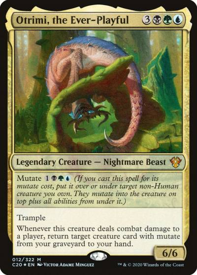 Otrimi, the Ever-Playful C20-12 Commander 2020 Magic card