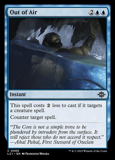 Out of Air LCI-69 The Lost Caverns of Ixalan Magic card