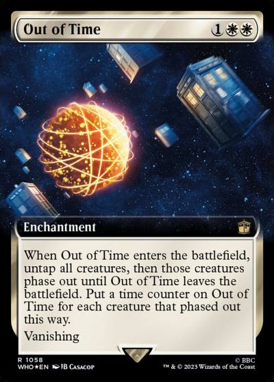 Out of Time WHO-1058 Doctor Who Magic card