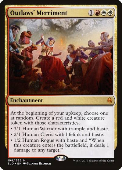 Outlaws' Merriment ELD-198 Throne of Eldraine Magic card
