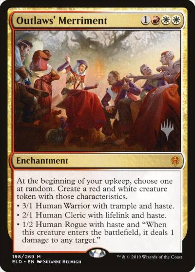 Outlaws' Merriment PELD-198P Throne of Eldraine Promos Magic card