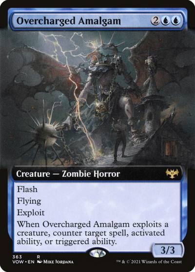 Overcharged Amalgam VOW-363 Innistrad: Crimson Vow Magic card