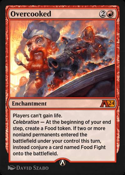 Overcooked YWOE-11 Alchemy: Wilds of Eldraine Magic card