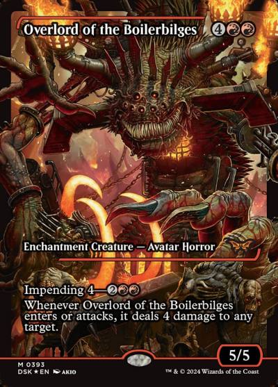 Overlord of the Boilerbilges DSK-393 Duskmourn: House of Horror Magic card