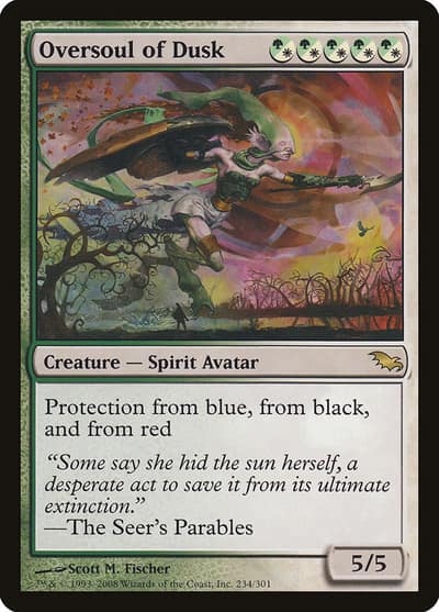 Oversoul of Dusk 234 Shadowmoor Magic card