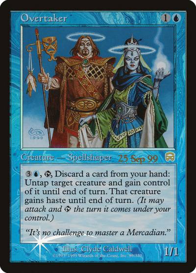 Overtaker PMMQ-89 Mercadian Masques Promos Magic card