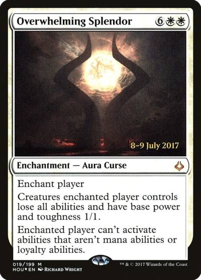 Overwhelming Splendor PHOU-19S Hour of Devastation Promos Magic card