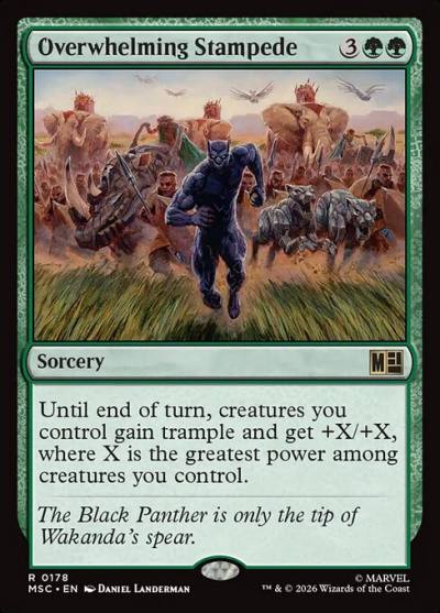 Overwhelming Stampede