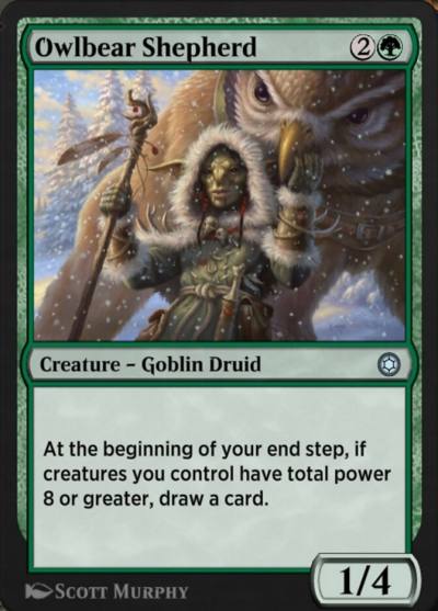 Owlbear Shepherd HBG-219 Alchemy Horizons: Baldur's Gate Magic card