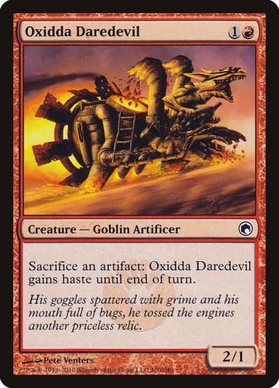 Oxidda Daredevil 100 Scars of Mirrodin Magic card