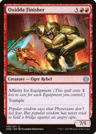 Oxidda Finisher ONE-143 Phyrexia: All Will Be One Magic card