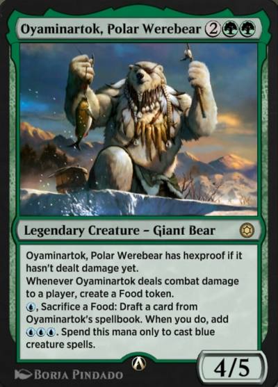 Oyaminartok, Polar Werebear HBG-68 Alchemy Horizons: Baldur's Gate Magic card