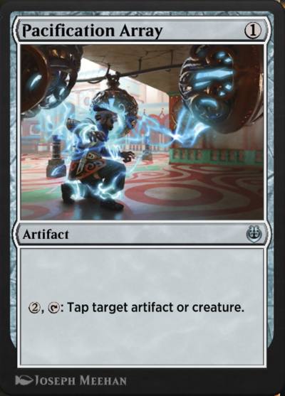 Pacification Array KLR-257 Kaladesh Remastered Magic card