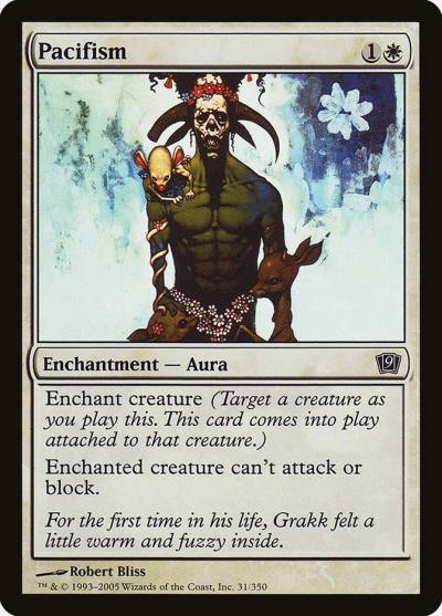 Pacifism 9ED-31STAR Ninth Edition Magic card