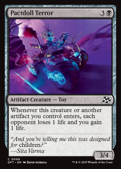 Pactdoll Terror DFT-99 Aetherdrift Magic card