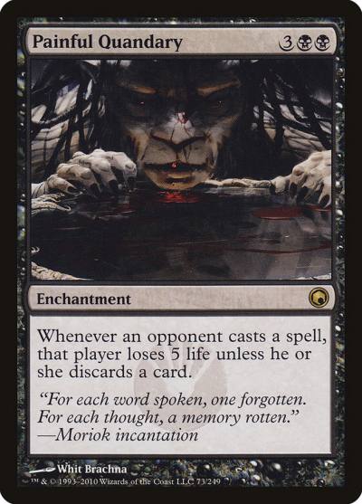 Painful Quandary SOM-73 Scars of Mirrodin Magic card