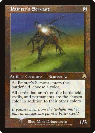Painter's Servant P23-1 Judge Gift Cards 2023 Magic card