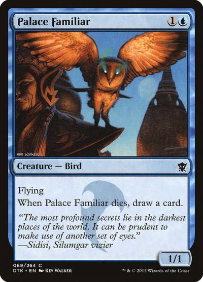 Palace Familiar 69 Dragons of Tarkir Magic card