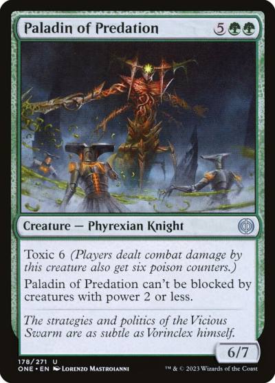 Paladin of Predation ONE-178 Phyrexia: All Will Be One Magic card