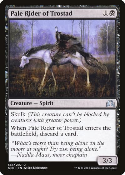 Pale Rider of Trostad 128 Shadows over Innistrad Magic card