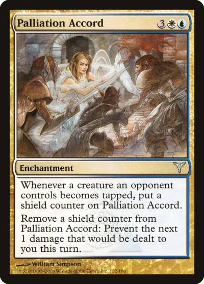 Palliation Accord DIS-122 Dissension Magic card