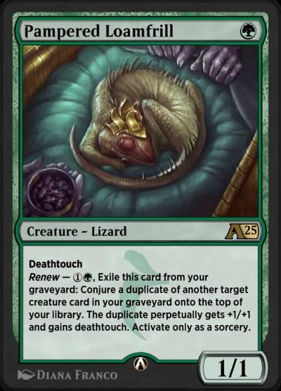 Pampered Loamfrill YTDM-17 Alchemy: Tarkir Magic card