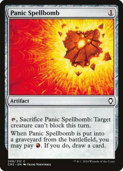 Panic Spellbomb CM2-208 Commander Anthology Volume II Magic card