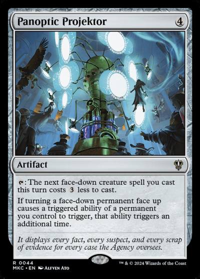 Panoptic Projektor MKC-44 Murders at Karlov Manor Commander Magic card