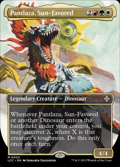 Pantlaza, Sun-Favored LCC-20 The Lost Caverns of Ixalan Commander Magic card